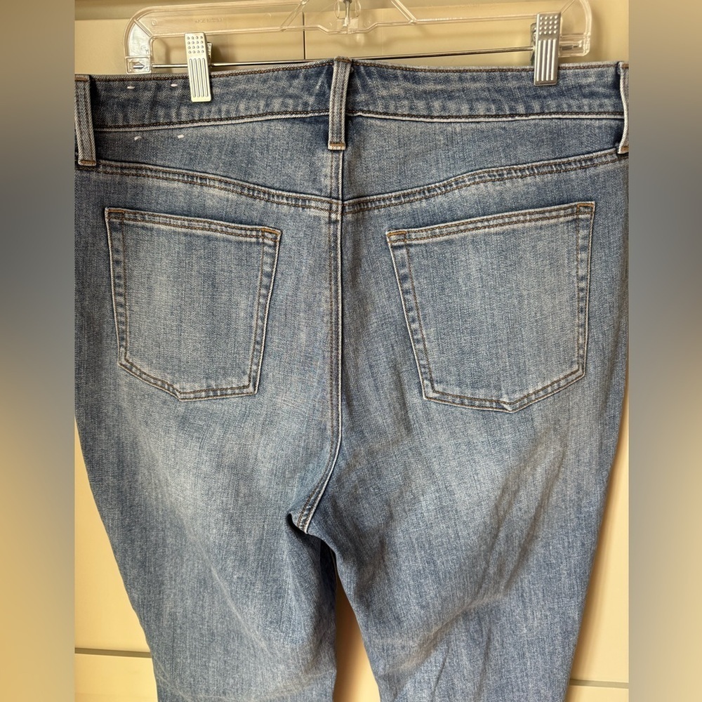 NWOT Talbots Modern Ankle  Blue Jeans SZ 14 (two available, see other listing) - Picture 12 of 14